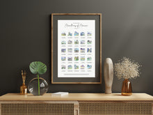 Load image into Gallery viewer, Mourne Mountains Scratch Poster