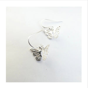 Butterfly earrings from Banshee Silver
