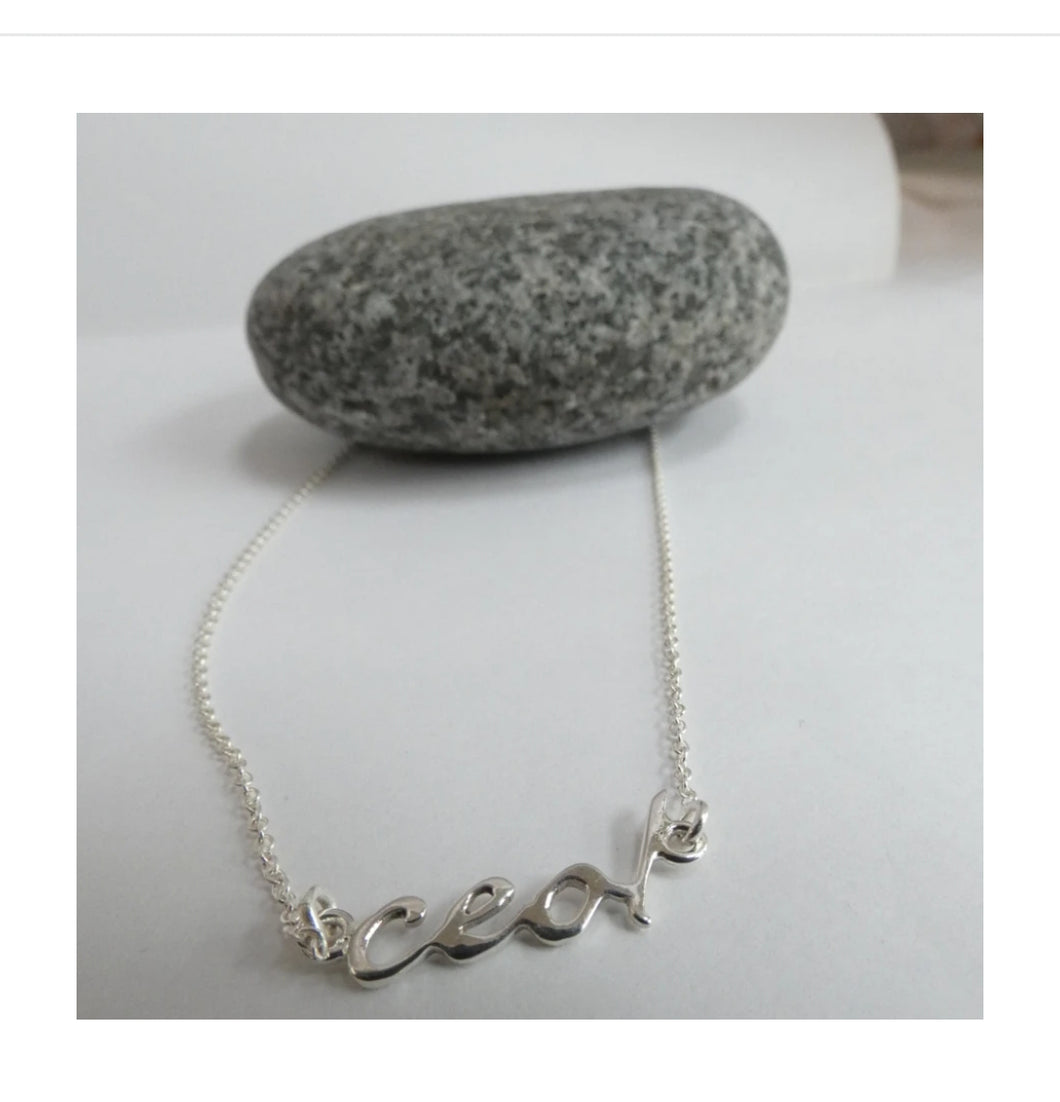 Ceol necklace from Banshee Silver