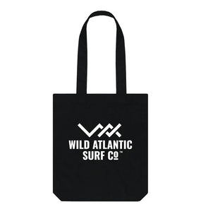 Black Tote Bag Wild Atlantic Surf Company